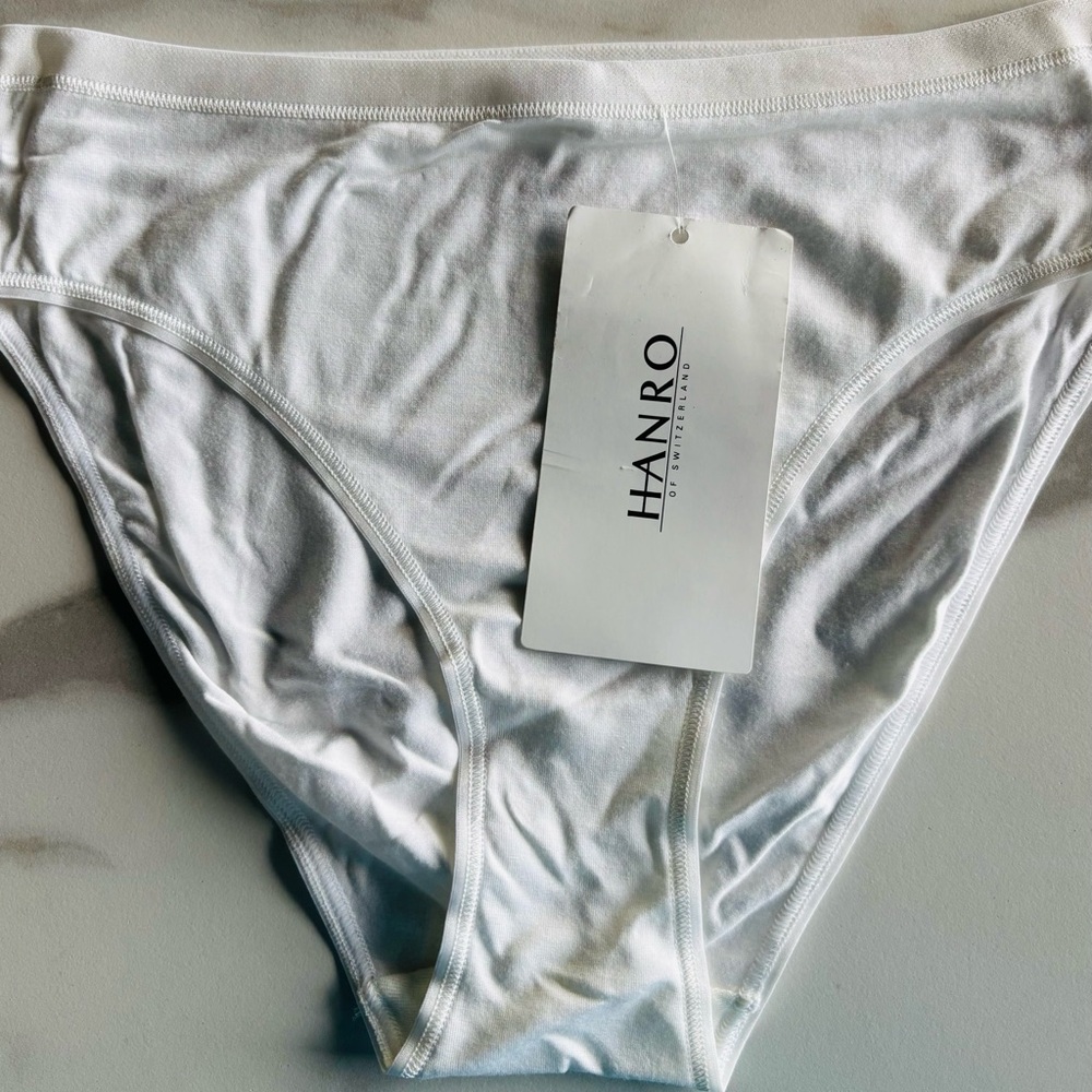 Hanro White Panties